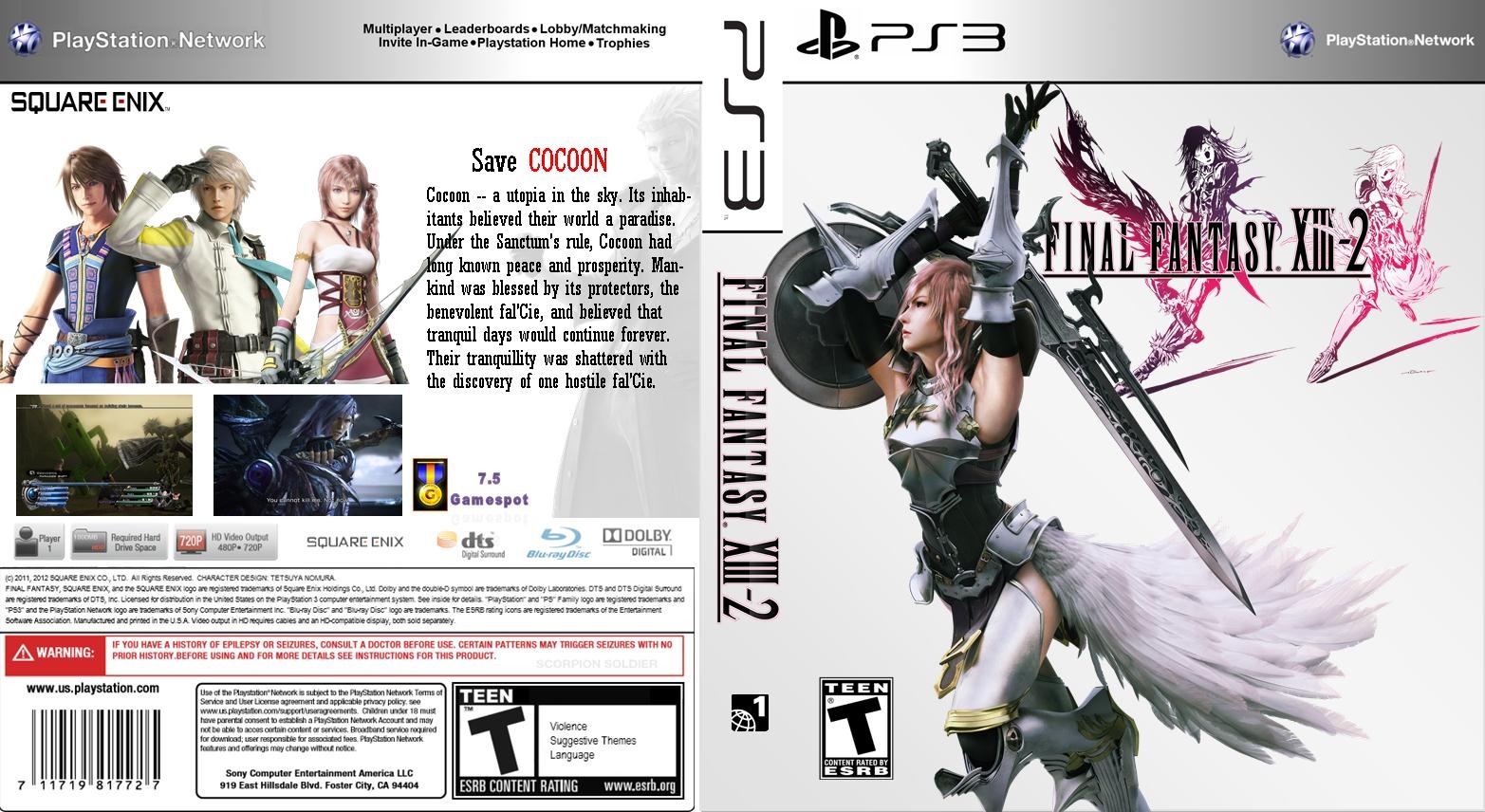 Ps3 final. Final Fantasy 13-2 ps3. Final Fantasy 13- 2 диск. Xbox 360 Final Fantasy XIII-2. обложки. Final Fantasy XIII обложка.