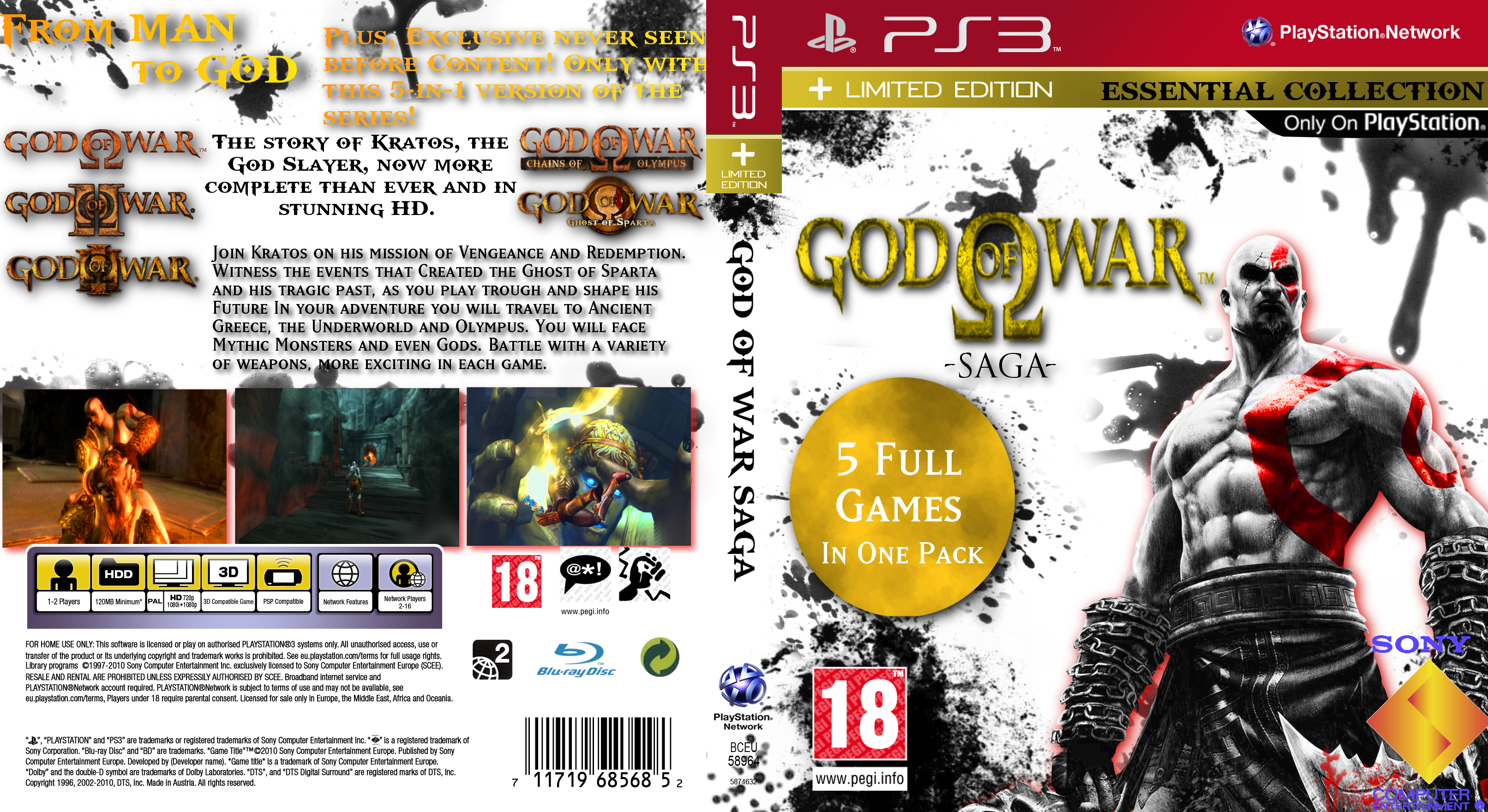 Хронология год оф. Ps3 God of War collection Saga (5 в 1). God of War Saga ps3. God of War (Бог войны) Saga (сага) (ps3). God of War collection Saga [ps3, английская версия].