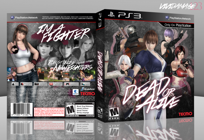 Dead Or Alive 5+ ( Replacement Art Cover & Case Only, NO GAME