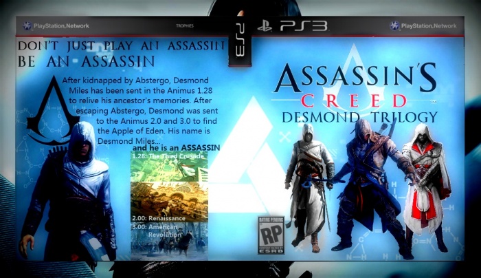 Assassin's Creed: Desmond Trilogy box art cover