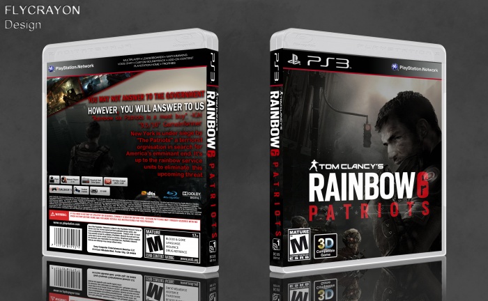 Tom Clancy's Rainbow Six: Patriots box art cover
