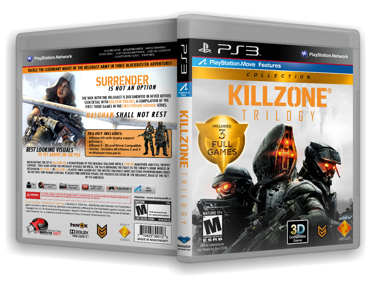 Killzone Trilogy for PlayStation 3
