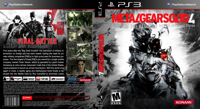 Metal Gear Solid 4: Guns of the Patriots - PS3