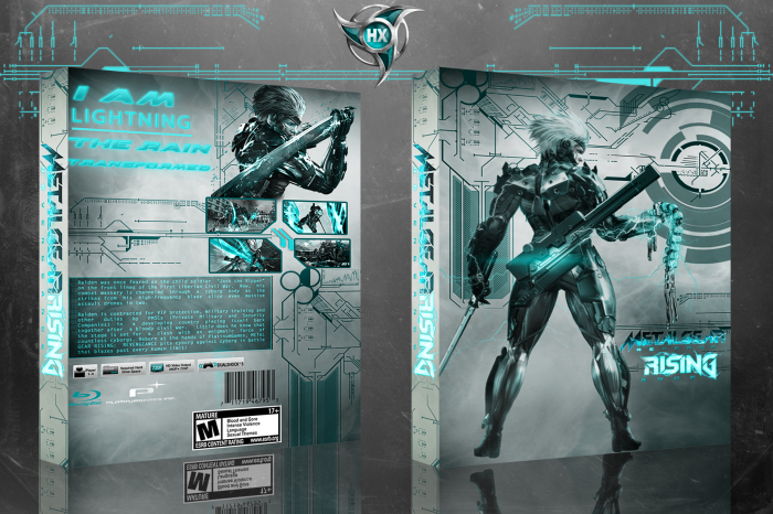 Metal Gear Rising: Revengeance box cover box art cover