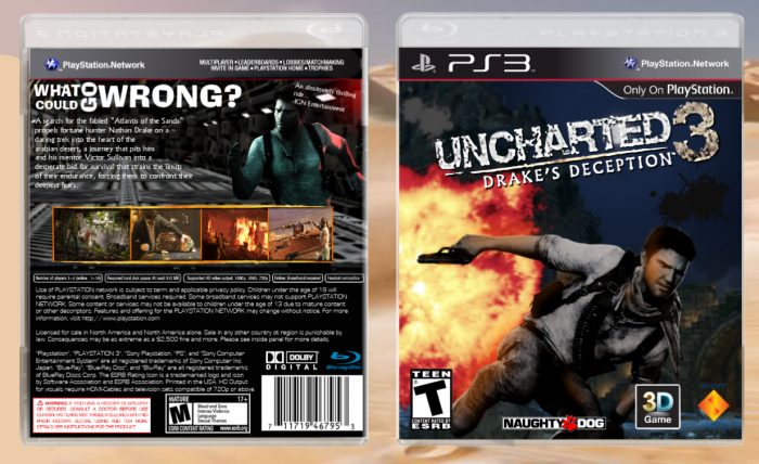 uncharted 3 game of the year edition french cover