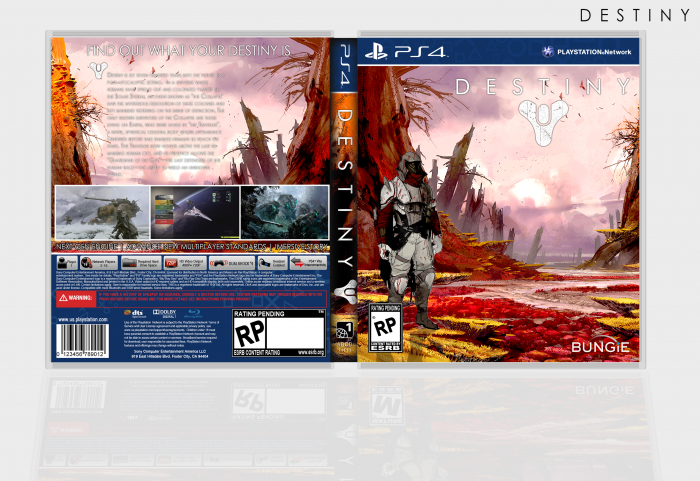 DESTINY PlayStation 3 Box Art Cover by SnapBAK42