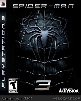 Spider-Man 3 box art cover