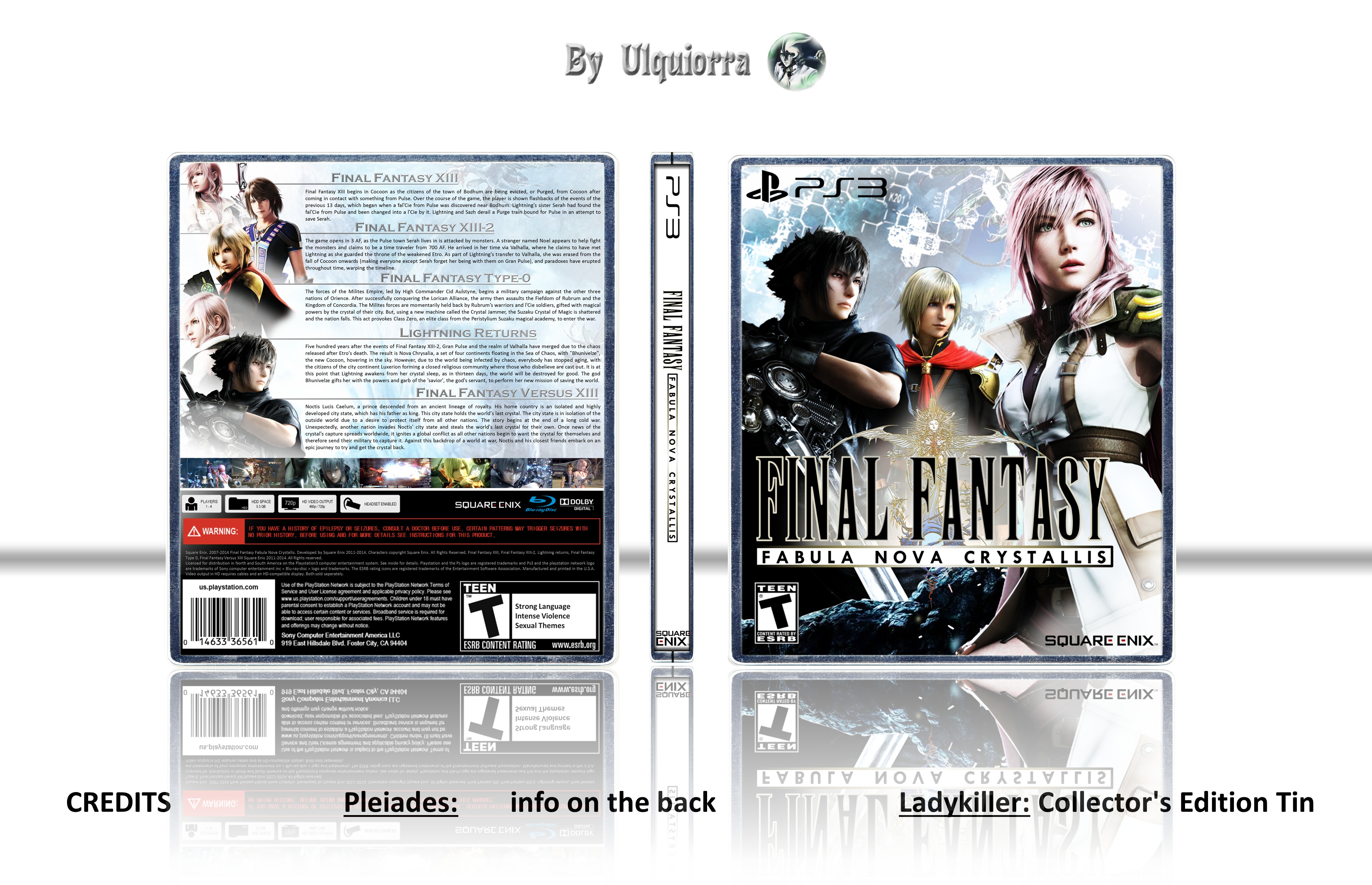 Final Fantasy: Fabula Nova Crystallis box cover