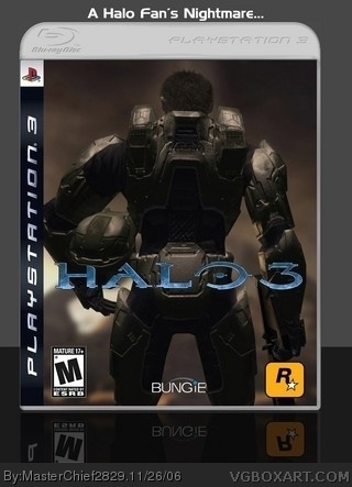 Hæl Korea grus Halo 3 PlayStation 3 Box Art Cover by MasterChief2829