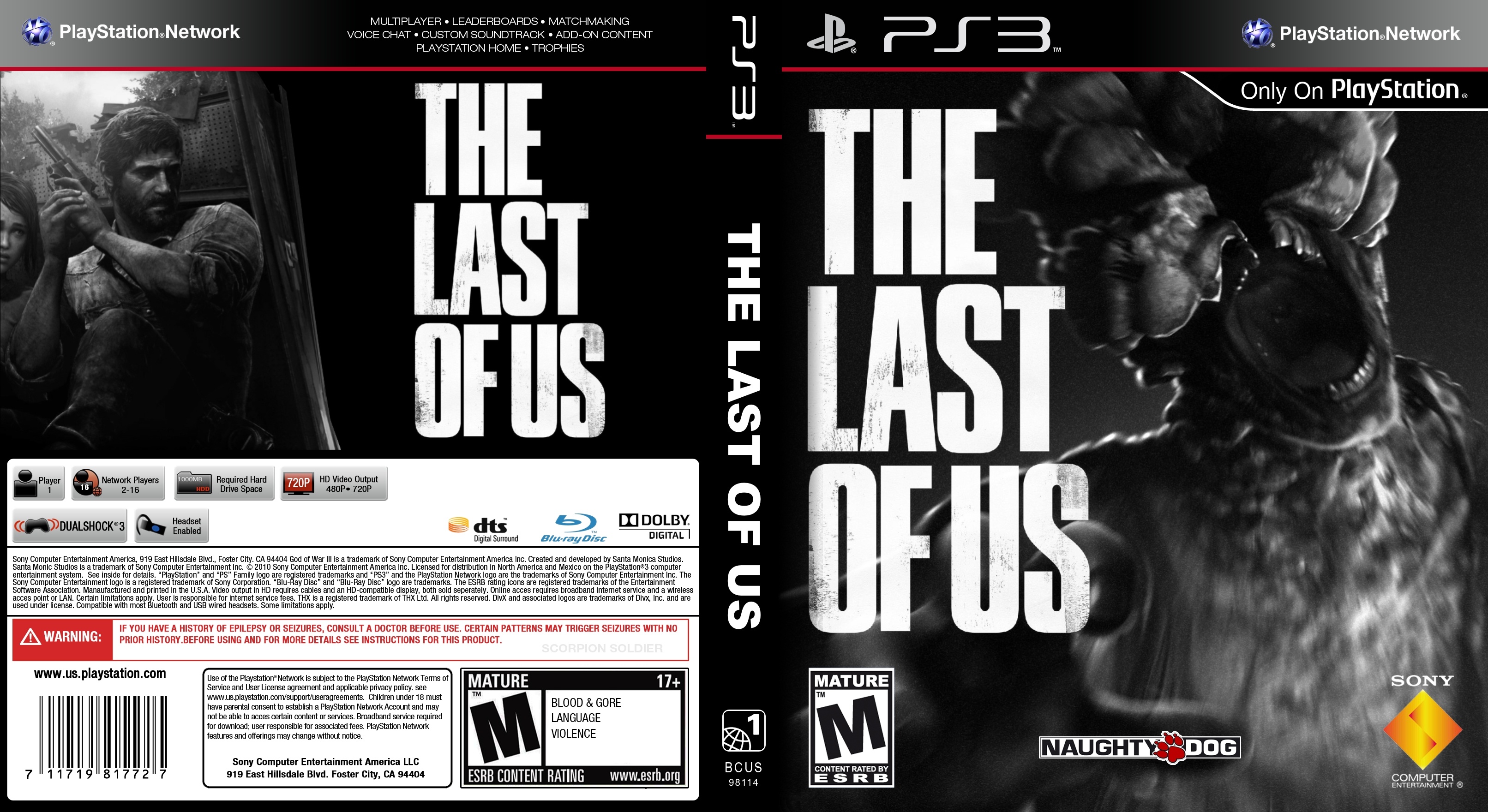 Last of Us, The (PS3) - The Cover Project