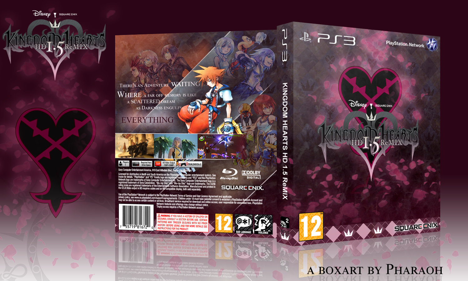 Kingdom Hearts HD 1.5 ReMIX box cover
