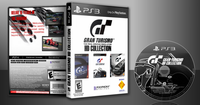 Gran Turismo HD Collection box art cover