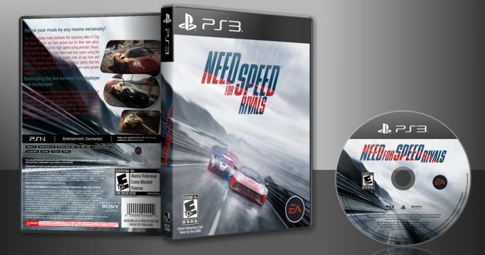 telescope allowance attack Need For Speed Rivals PlayStation 3 Box Art Cover by EdwardPines