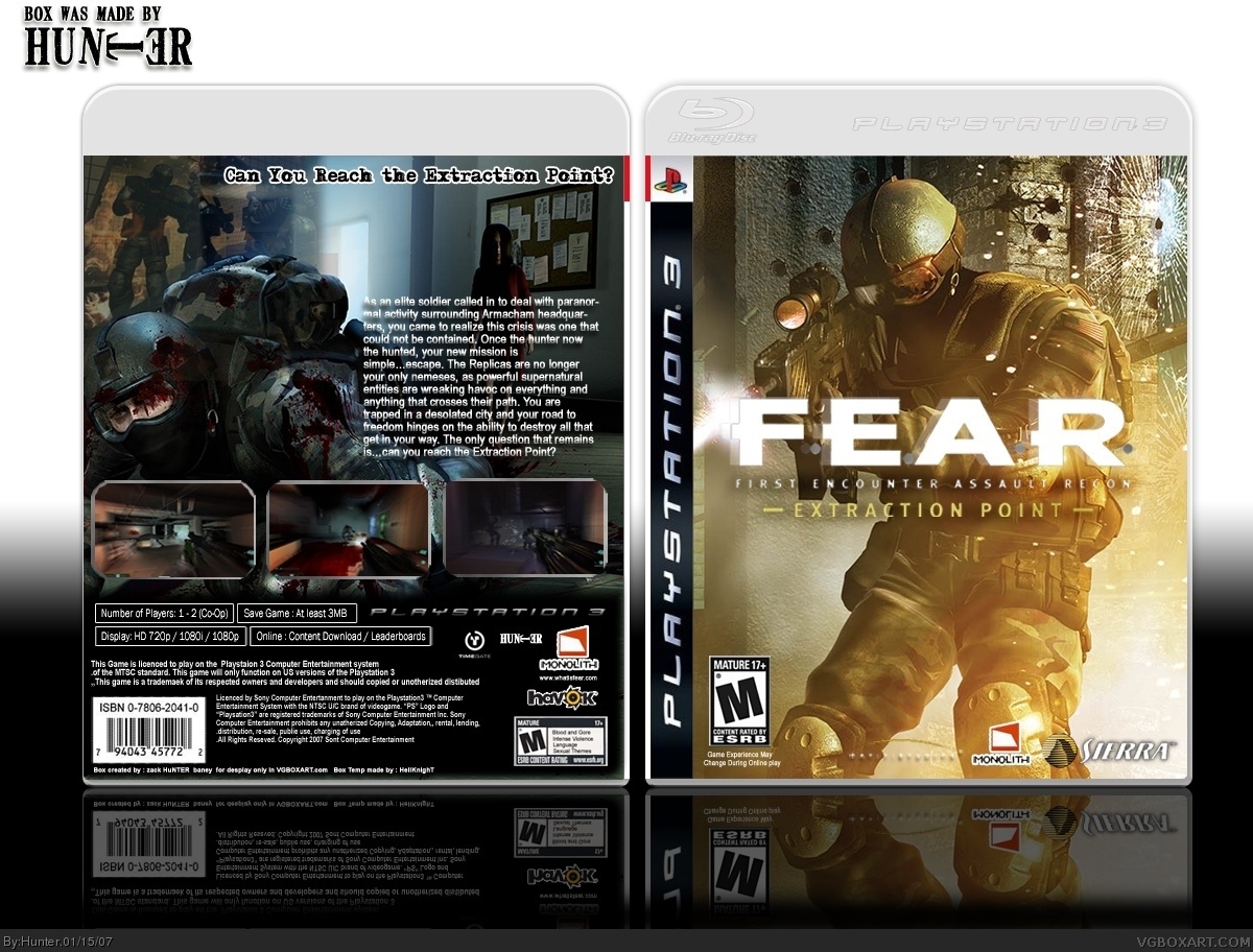 Extraction 1. Феар экстрактион поинт. Fear Extraction point обложка. Fear DVD игра.
