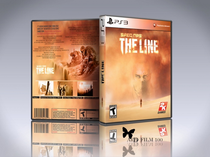 SPEC OPS :THE LINE box art cover