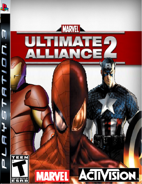 Marvel Ultimate Alliance 2 box cover