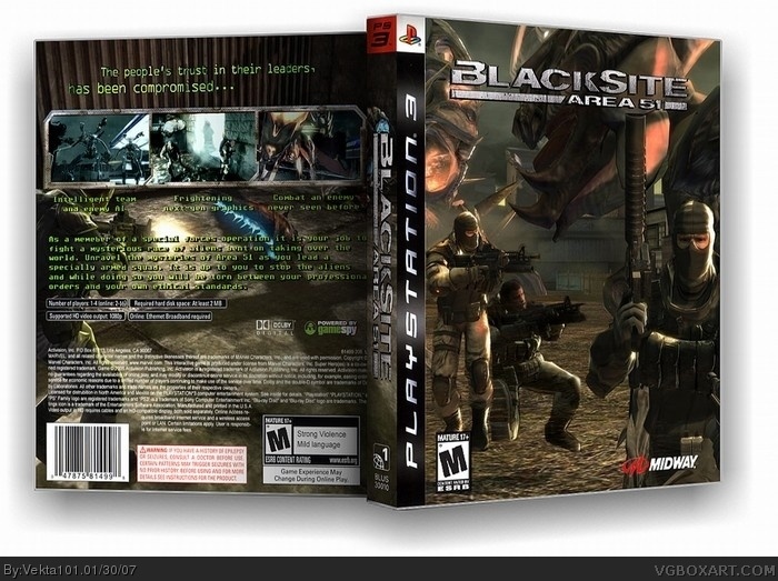 Blacksite: Area 51 - Steam Deck PS3 Emulation 