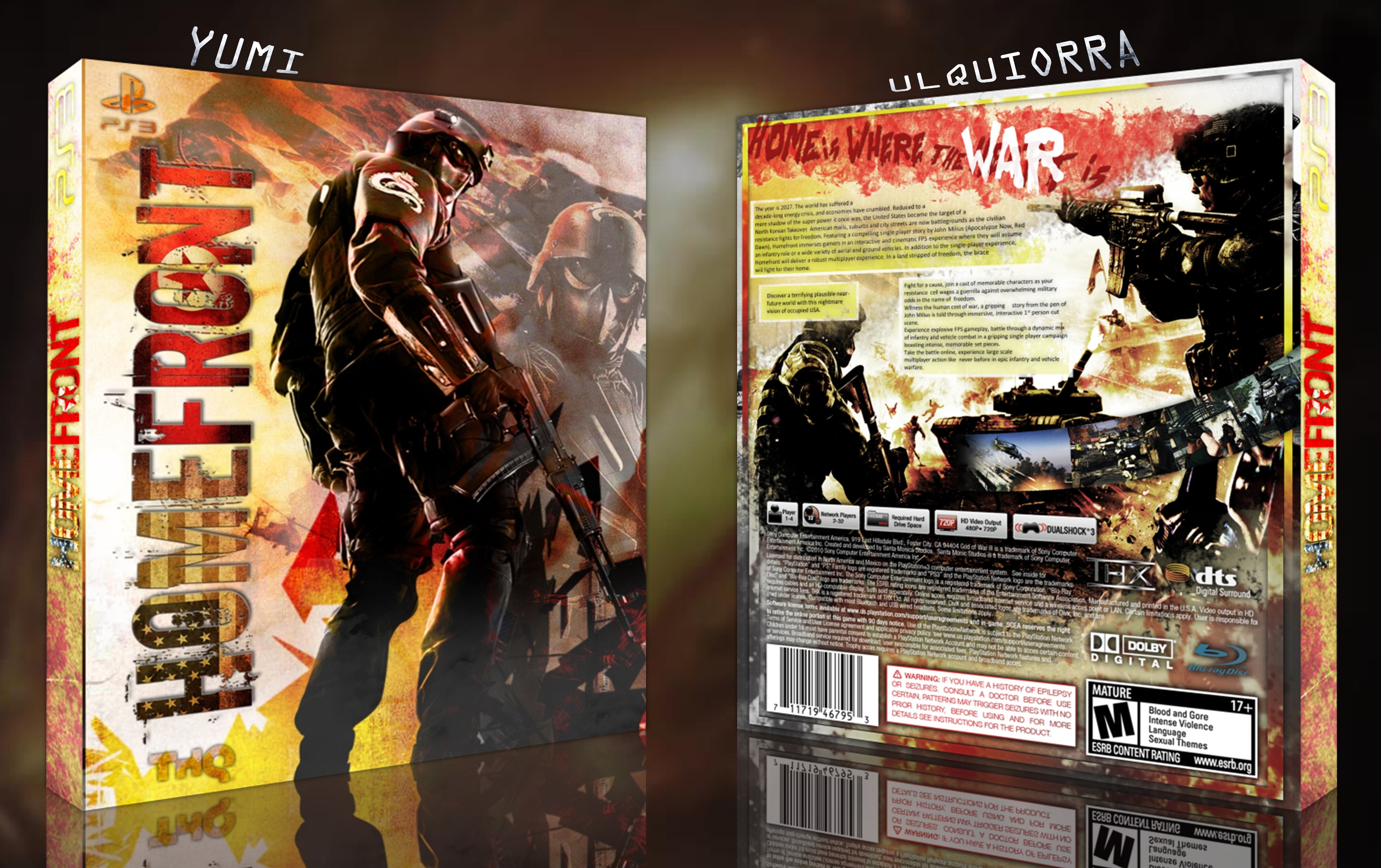 HomeFront box cover