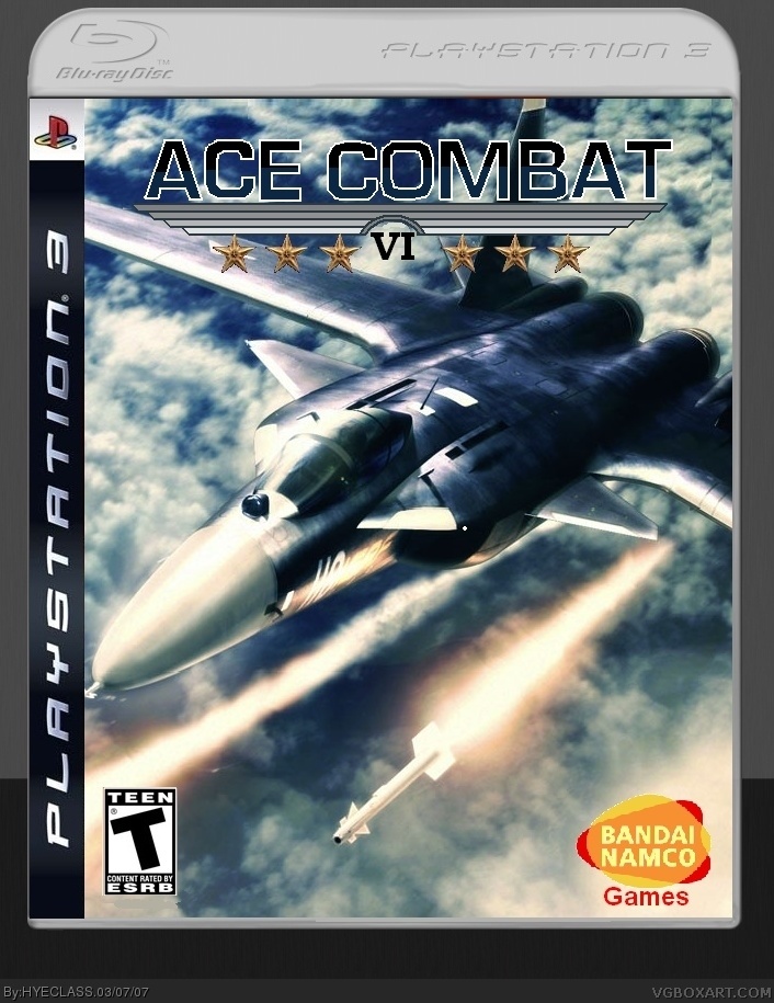Ace Combat 6 box cover
