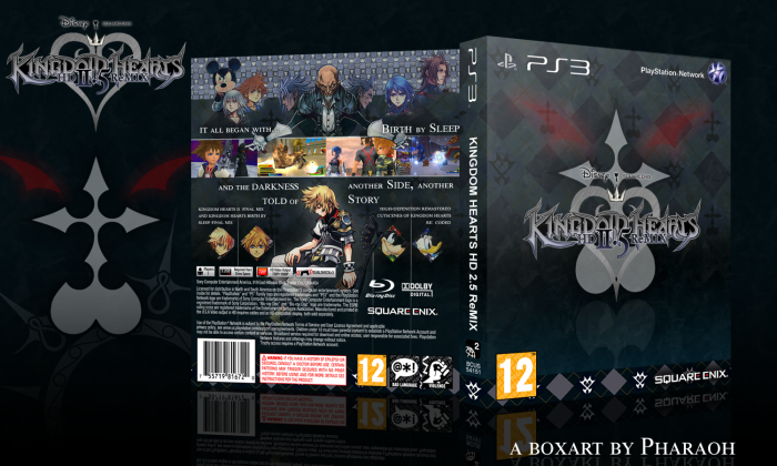 Kingdom Hearts HD 2.5 ReMIX PlayStation 3 Box Art Cover by Pharaoh