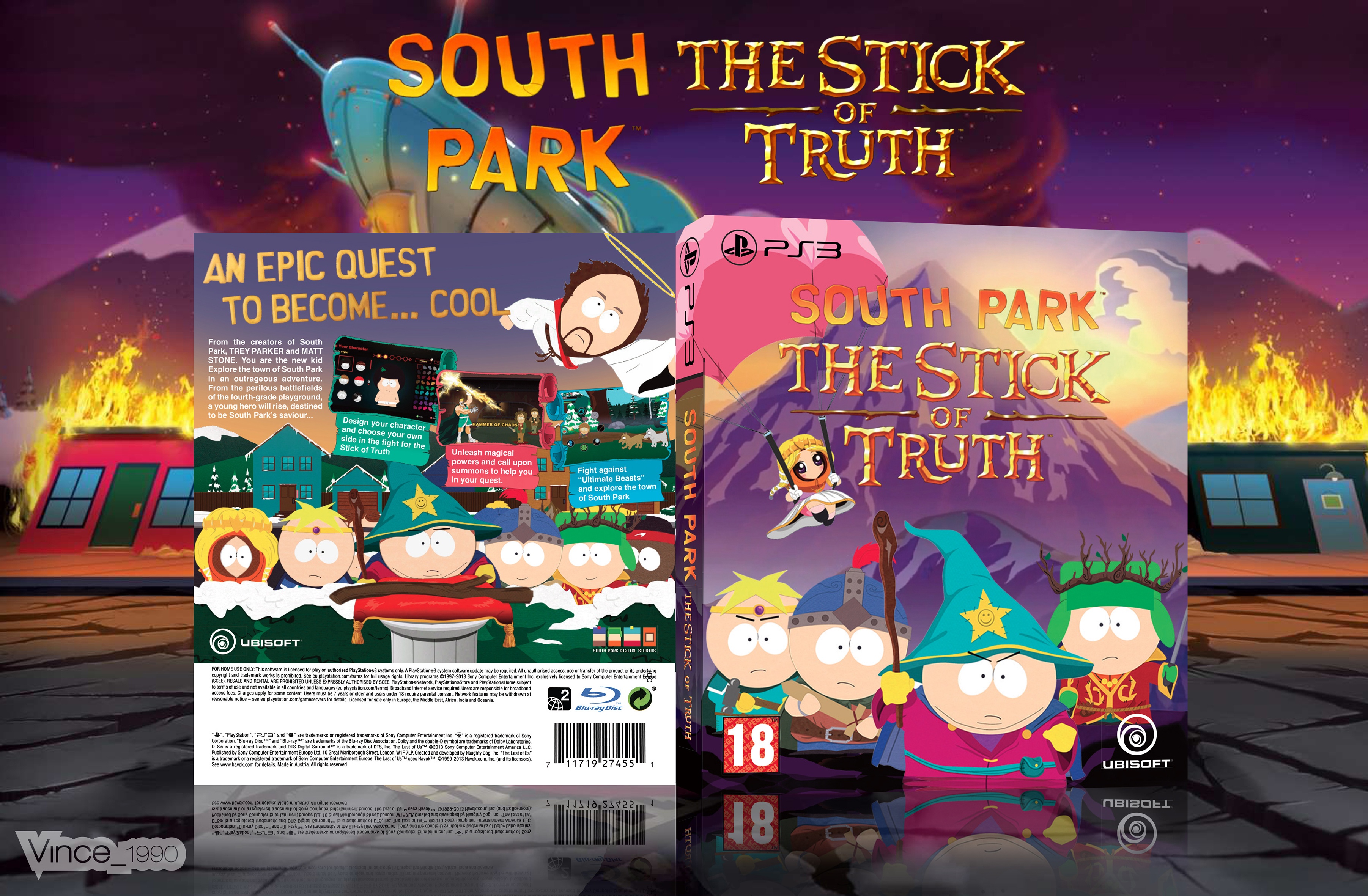 South Park: The Stick of Truth box cover