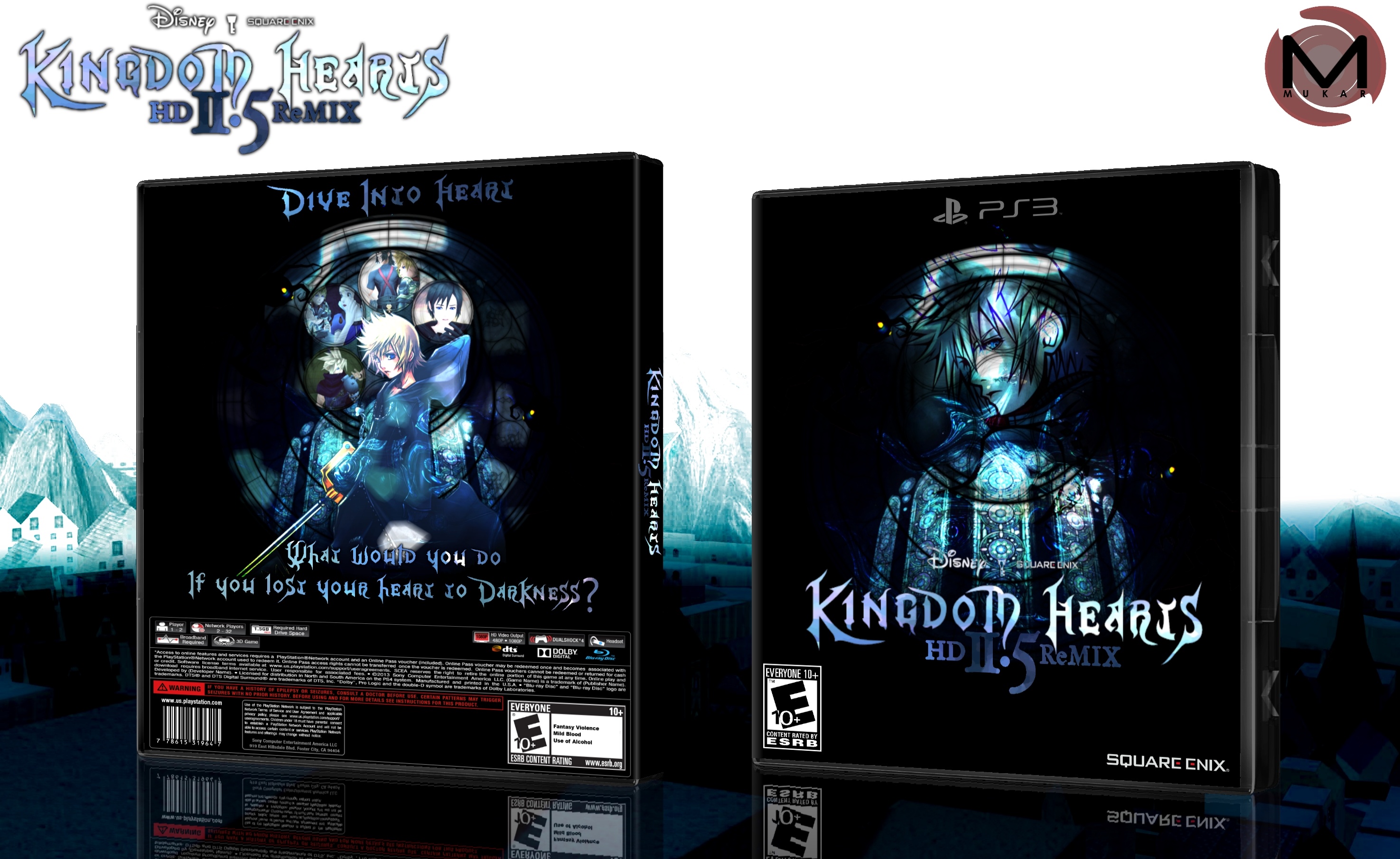 Kingdom Hearts 2.5 HD Remix box cover