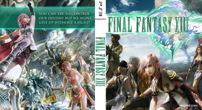 Final Fantasy XIII Cover box art cover