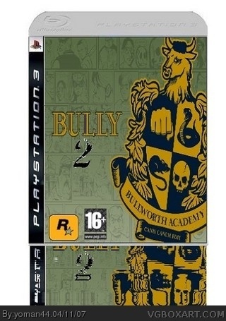Victorieto GFX - Fan Art  Game cover of the possible Bully 2 of