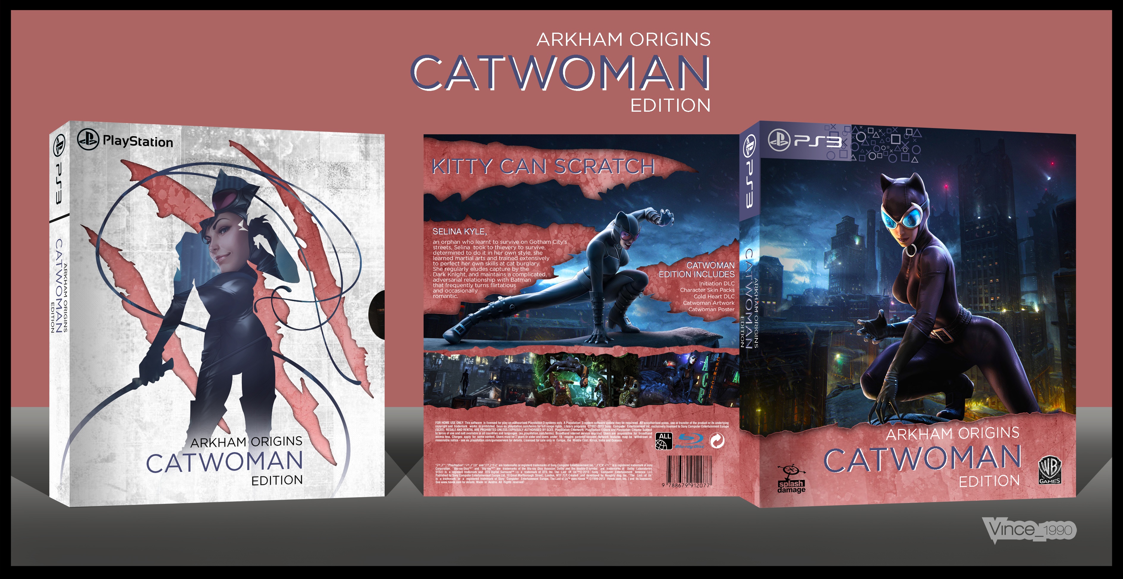 Batman: Arkham Origins - Catwoman Edition box cover