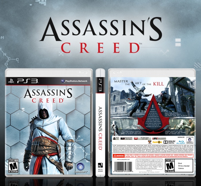 Assassin's Creed PlayStation 3 Box Art Cover by Solid Romi