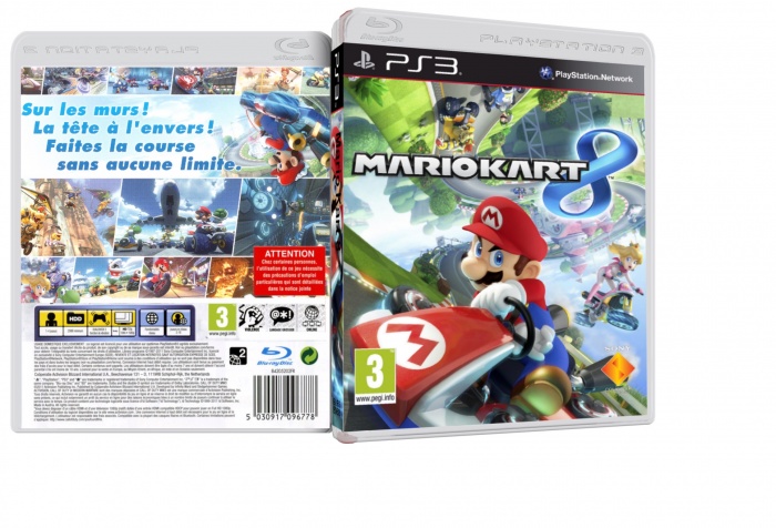 Mario Kart PS3 PlayStation 3 Box Art Cover by AlegoTR0LL
