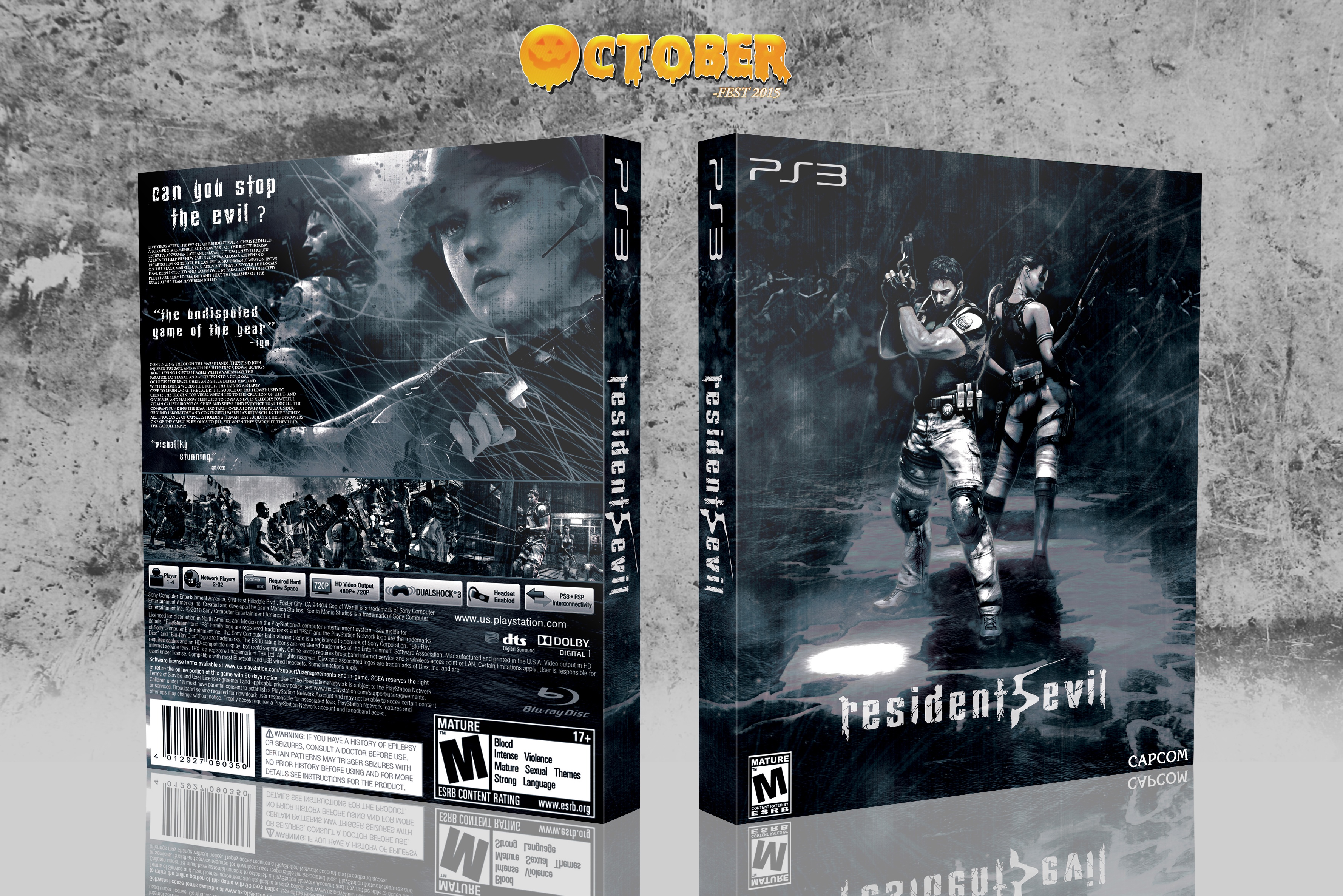 Resident Evil 5. →. ←. Box Cover. 