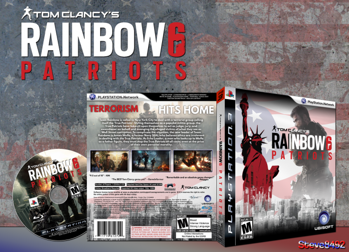 Tom Clancy's Rainbow 6: Patriots box art cover
