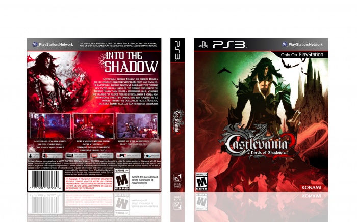 Castlevania : Lords of Shadow 2 PlayStation 3 Box Art Cover by