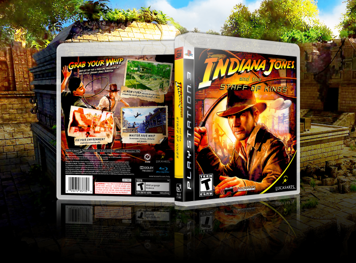 indiana-jones-and-the-staff-of-kings-playstation-3-box-art-cover-by