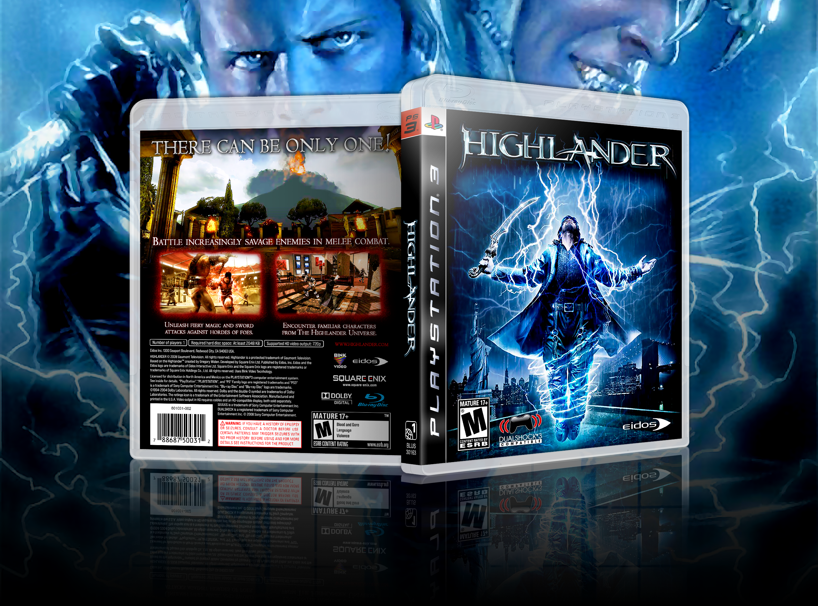 Game box 3. Highlander игра. Highlander 3 Постер. PC игры журнал.
