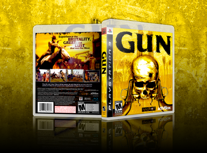 Gun box art cover