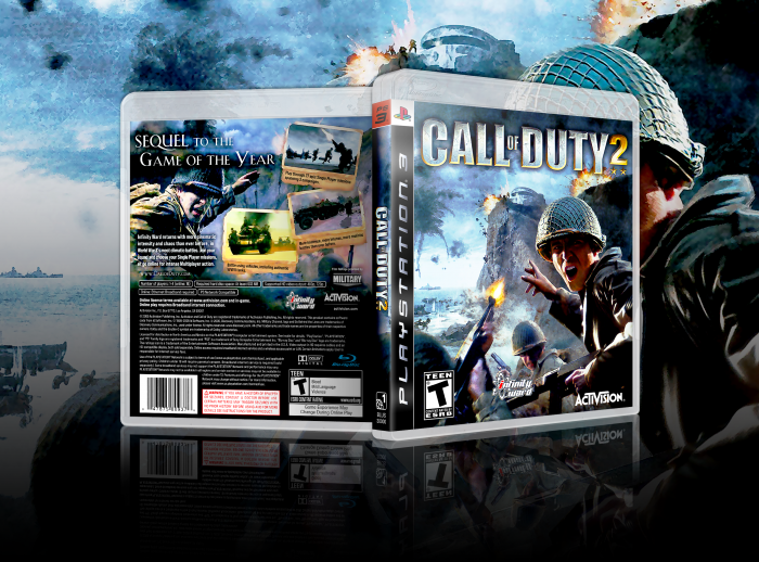 Call of Duty 2 box art cover