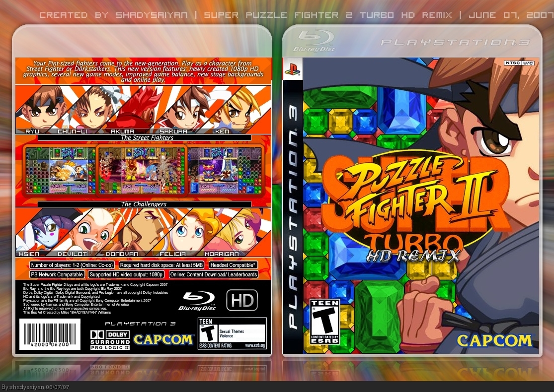 Akuma - Characters & Art - Super Puzzle Fighter II Turbo HD Remix