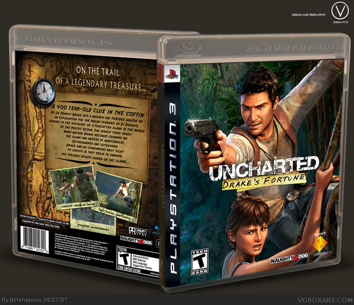 Uncharted Drake's Fortune and Games (PS3)