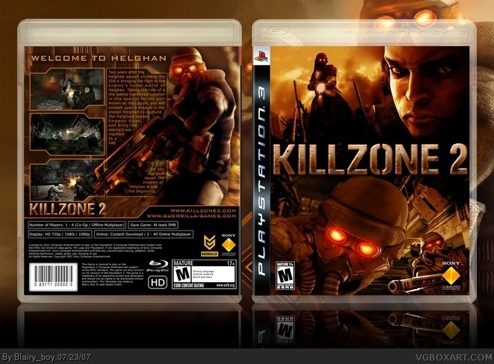 KILLZONE 2 & KILLZONE 3 PLAYSTATION 3 PS3 LOT OF 2 VIDEO GAME WITH GAME CASE