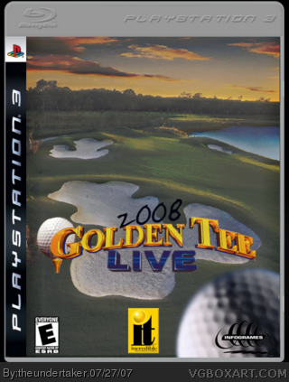 Golden Tee LIVE 2008 box cover