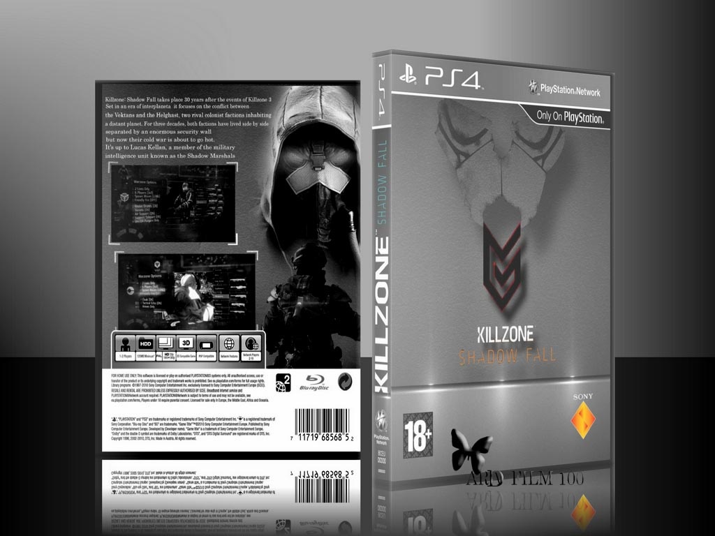 Killzone:Shadow Fall box cover