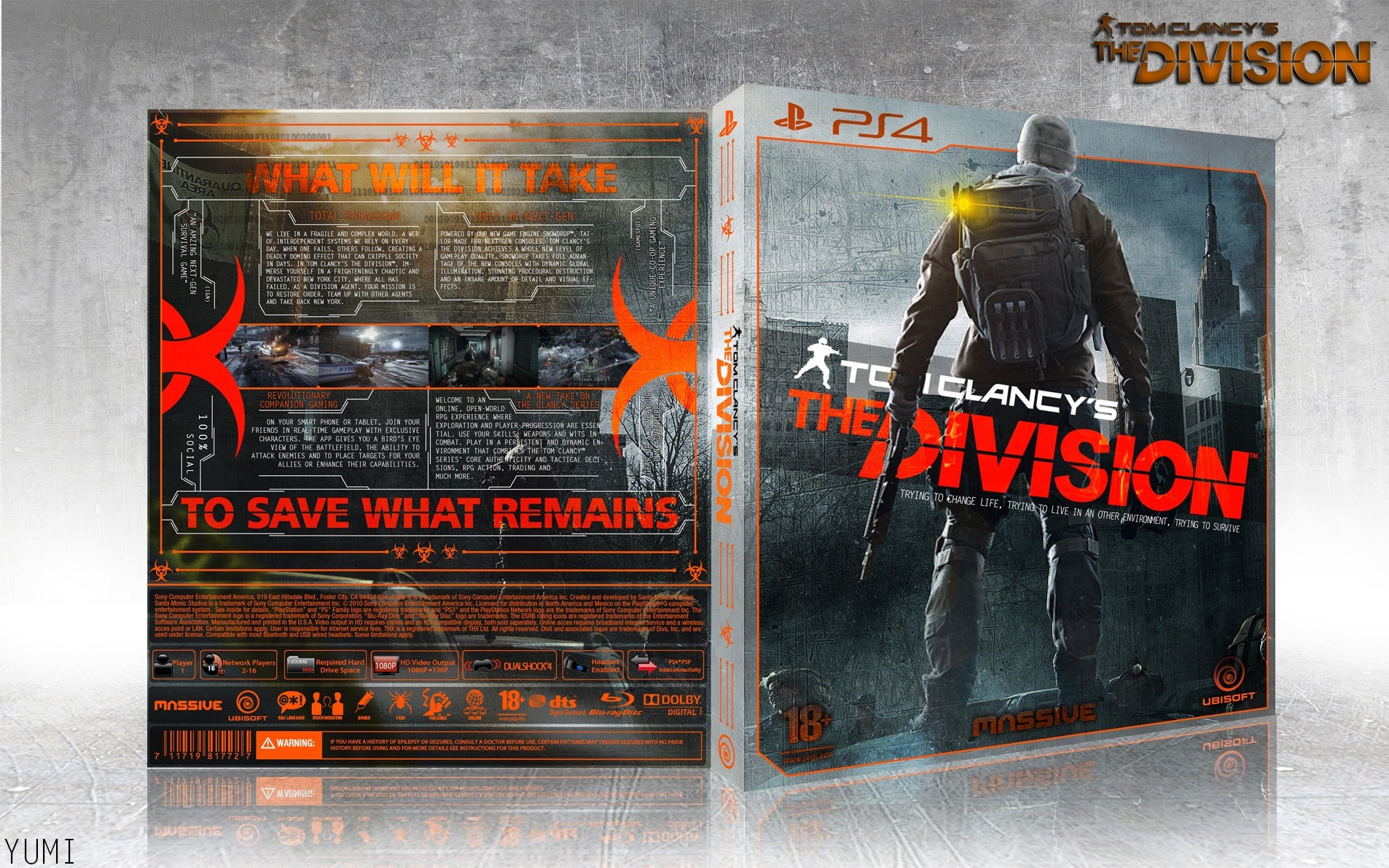 Tom Clancy's The Division box cover