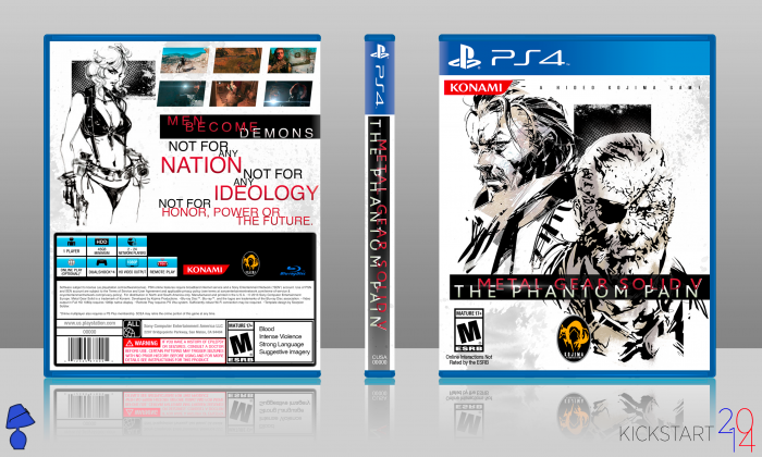 Metal Gear Solid V: The Phantom Pain box art cover