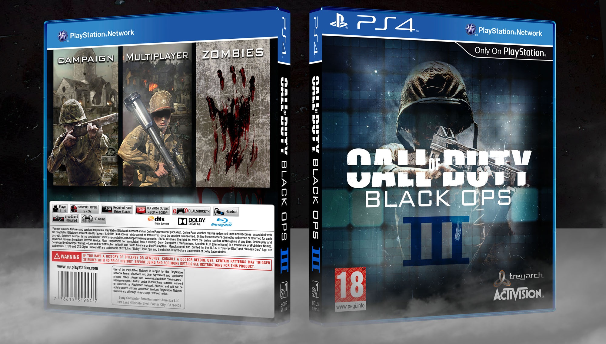 Call Of Duty: Black Ops III box cover