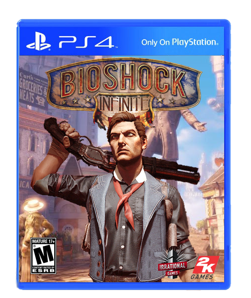 Vær sød at lade være amplitude Vil BioShock Infinite Custom Cover PlayStation 4 Box Art Cover by SirLenopow