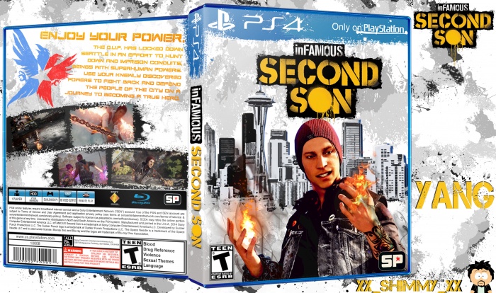 inFAMOUS: Second Son box art cover