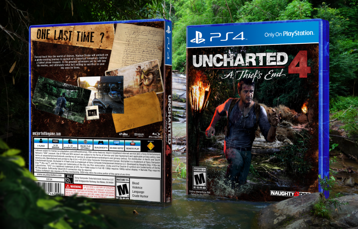 Uncharted 4: Lost Legacy PlayStation 3 Box Art Cover by mark_inou