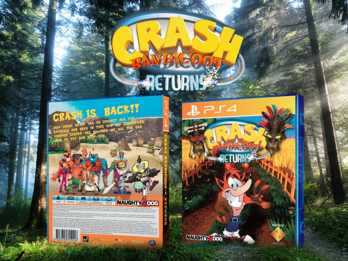 Crash Bandicoot - Returns box art cover